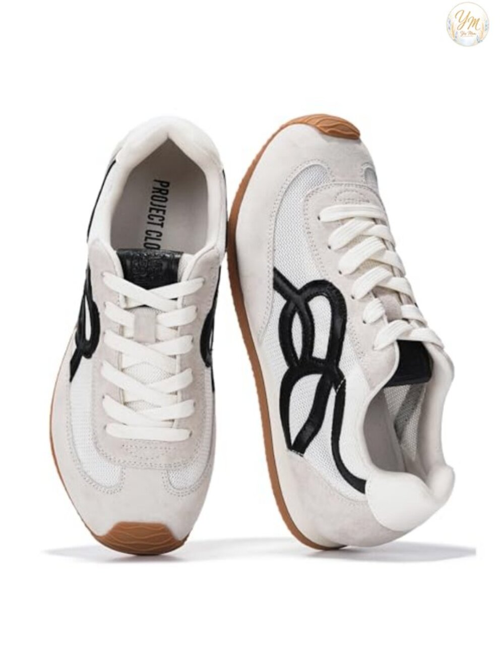 Lightweight Women's Tennis Sneakers with Memory Foam Insole & Leather Upper